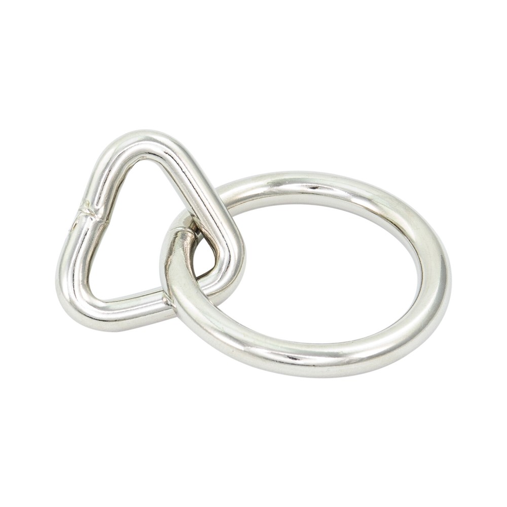 Medium Large 42mm (ML Size) Silver Bondage Rings - Single ring - StudsAndSpikes