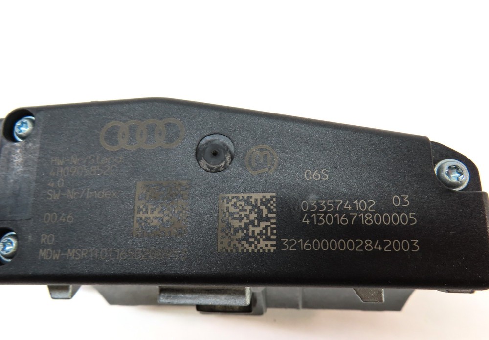 2016 AUDI A6 (C7) DRIVER STEERING COLUMN LOCK CONTROL MODULE