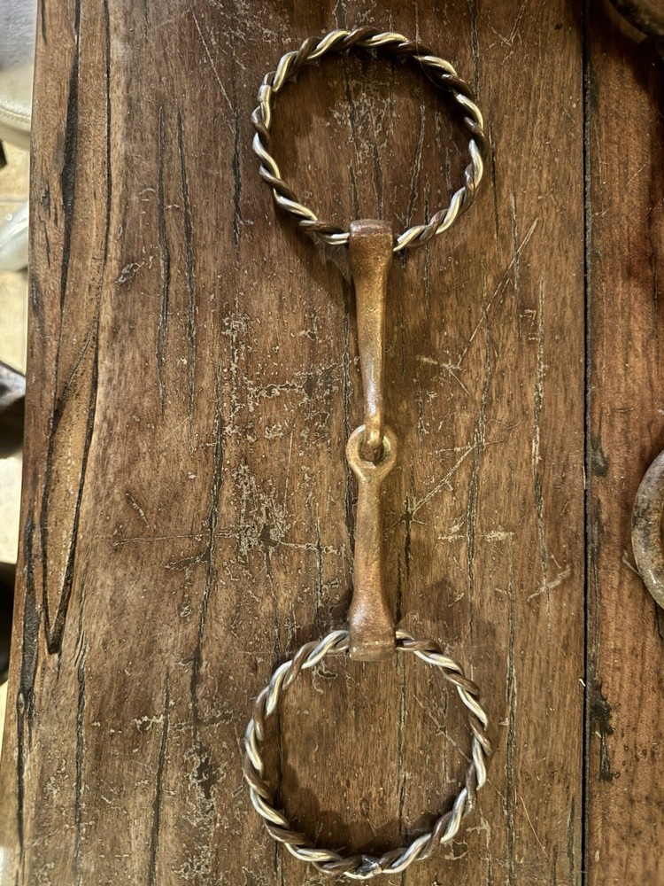 Snaffle Bit 5” Copper Handmade Loose Ring