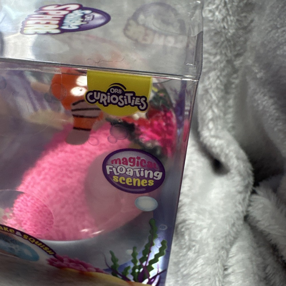 ORB Squisho Sphere Magic Floating Scenes Sensory Toy Squeezable Stress Reliever