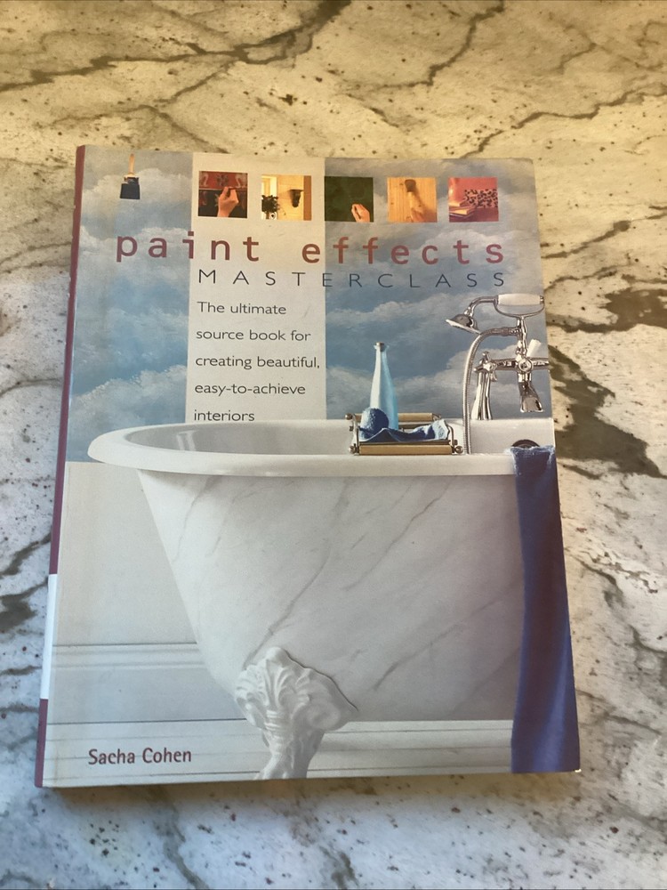 Paint finishes techiques step by step projects  Paint Effect Masterclass  book