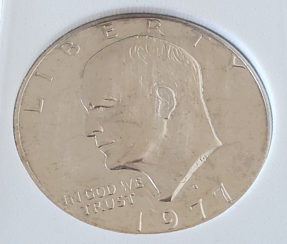 ☆☆1977 s☆☆ EISENHOWER DOLLAR PROOF PR70, GEM CAMEO