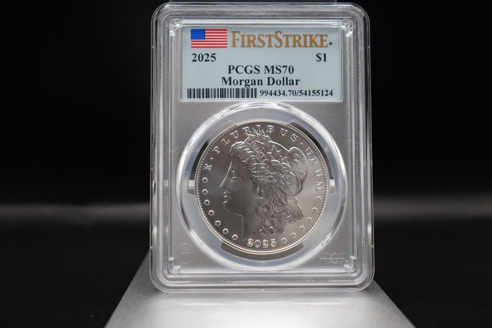 2025 Morgan Silver Dollar $1 PCGS MS70 First Strike