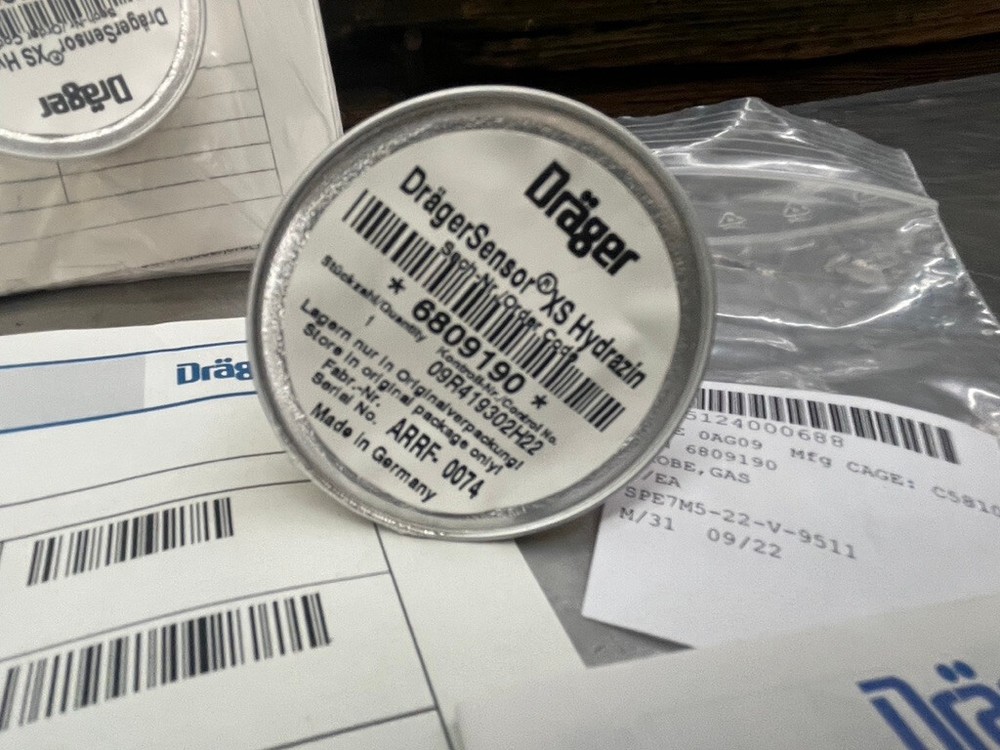 Drager Sensor 6809190 XS Hydrazin