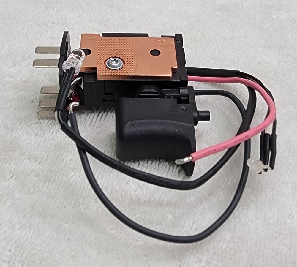 SNAP-ON TOOLS CTRS761 14.4V RECIPROCATING SAW TRIGGER SWITCH ASSEMBLY NEW