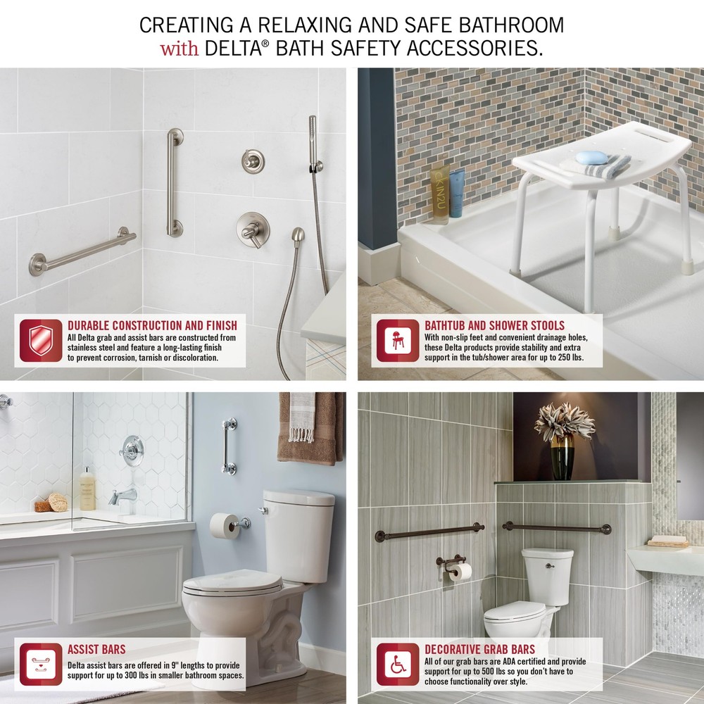 Delta 41618-CZ - Grab Bar Accessory