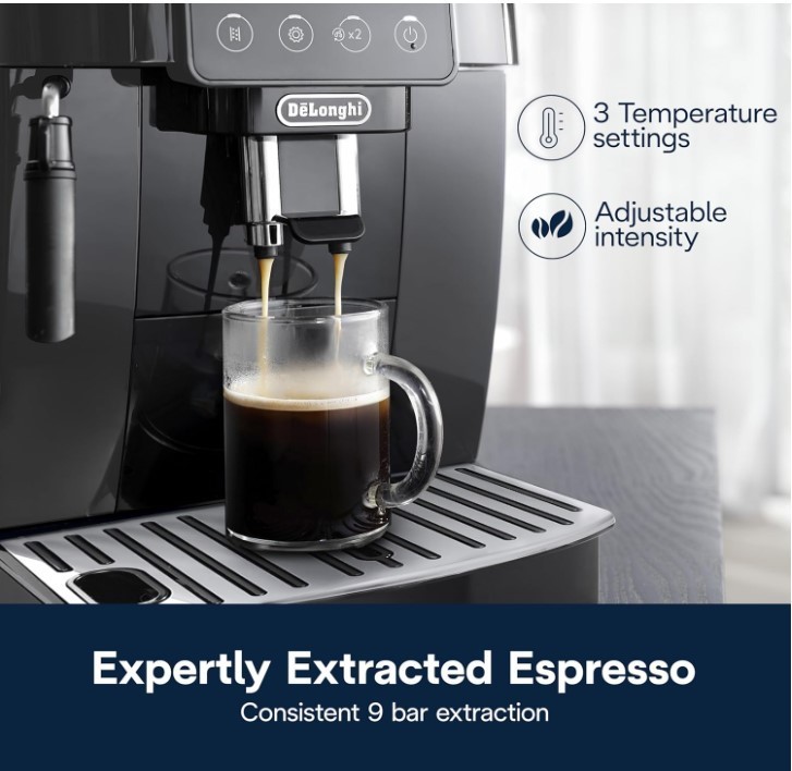 De'Longhi Magnifica Start Fully Automatic Espresso Machine, Black