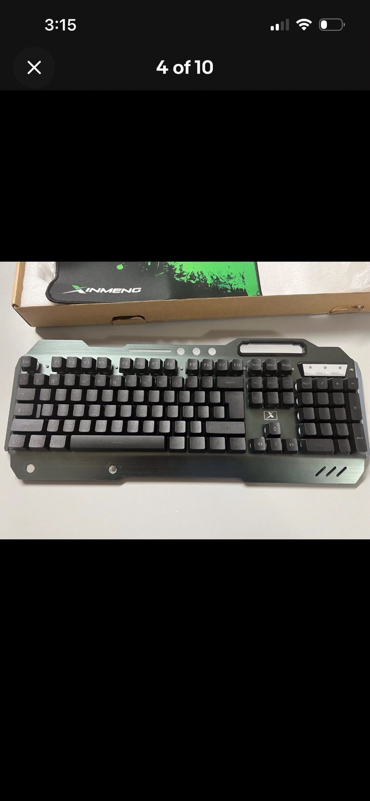 Xinmeng Mamba Snake K680-Pro Wireless Keyboard Mouse And Mouse Pad