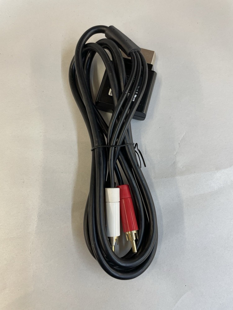 Official Microsoft Xbox 360 AV Cable RCA, TV Cable