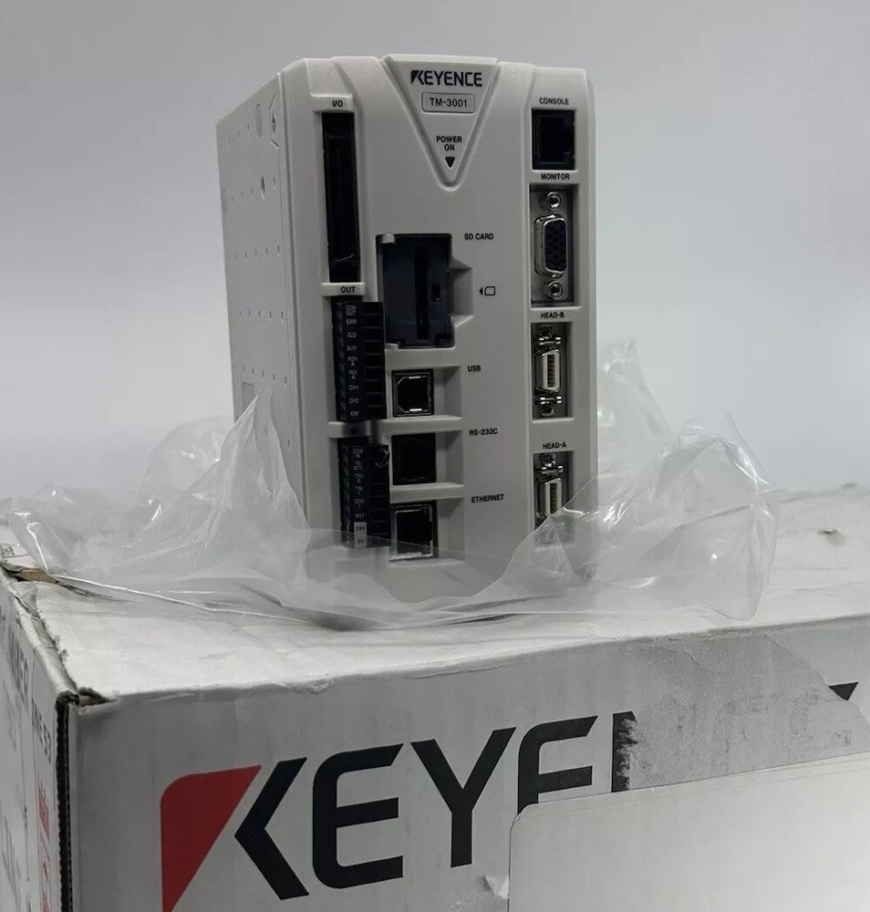 Keyence TM-3001 High Speed 2D Optical Micrometer Controller NEW without Remote