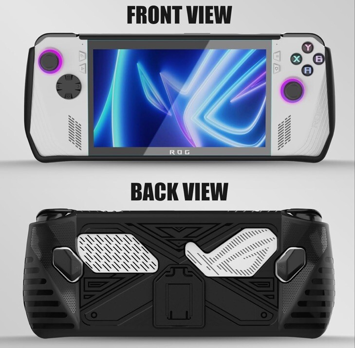Protective Case with Kickstand+2 Pack Screen Protector+ 4 Joystick Protectors.
