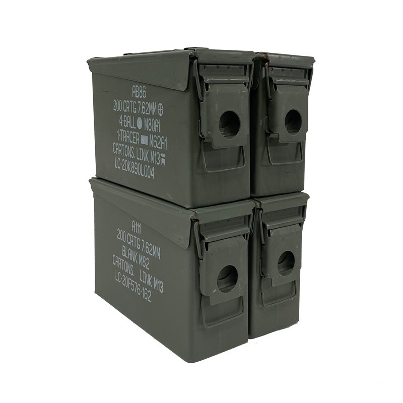 30 Cal ammo can - Grade 1 - 4 Pack