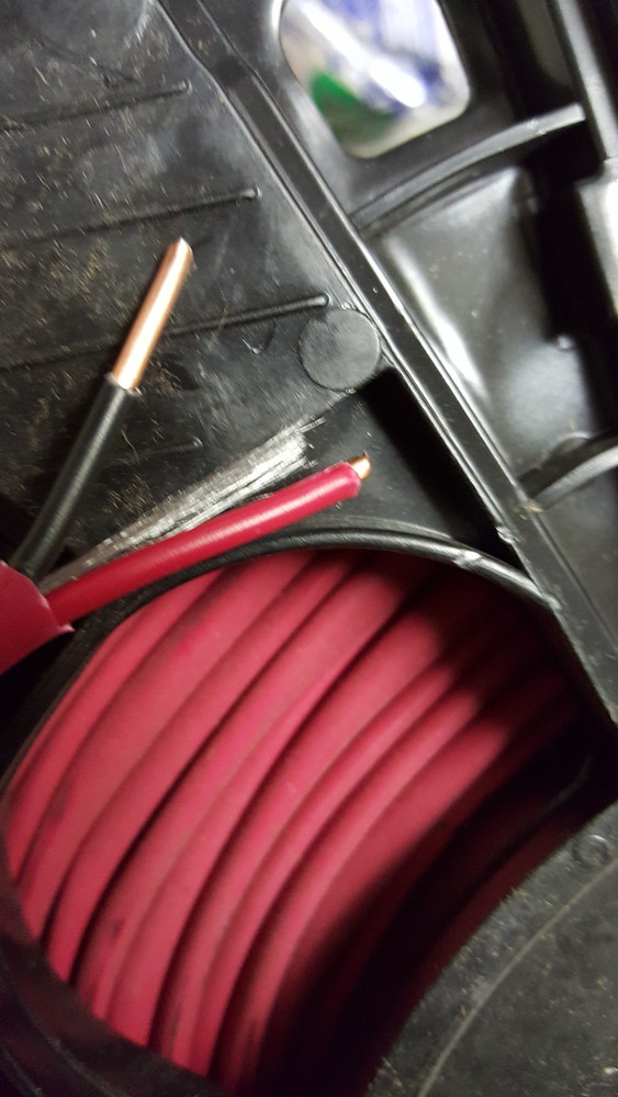 Carol E3532S 12/2C Solid Plenum Fire Alarm Cable Wire FPLP/CL3P Red /50ft