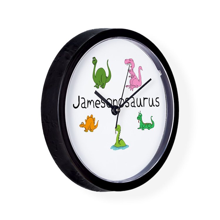 CafePress Jamesonosaurus 10" Wall Clock (124010156)