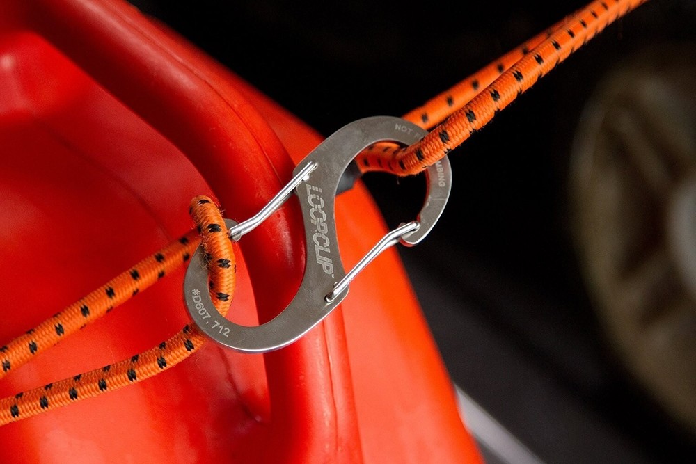 LoopRope Bungee Cord 3 FT Multi Use Tie Down Fastening System Orange/Black