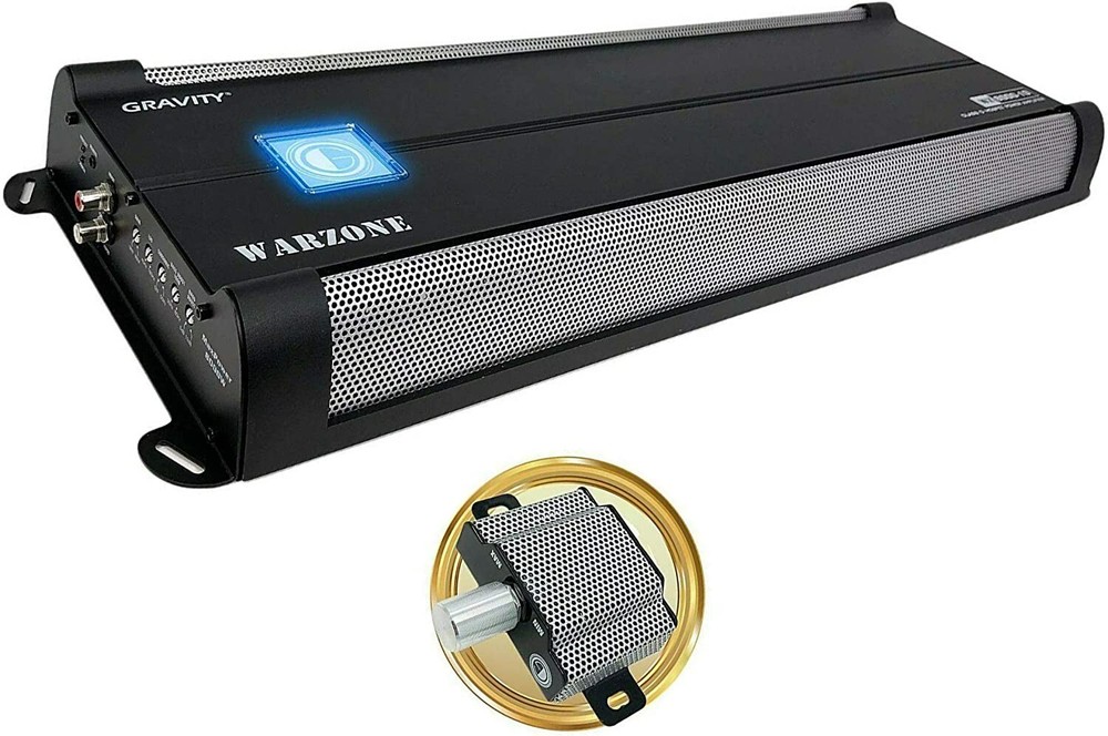 Gravity 8000W Class D 1 Ohm Stable car audio Subwoofer Competition Amplifier