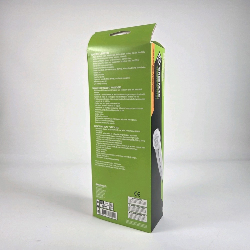 NEW GREENLEE 500XP TONE PROBE PHONE DATA TOOL