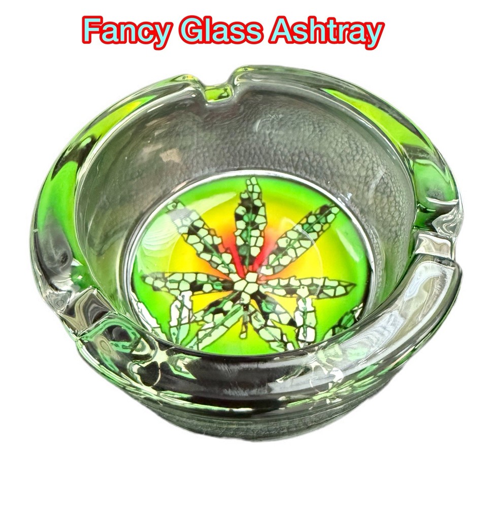 Fancy Glass Ashtray