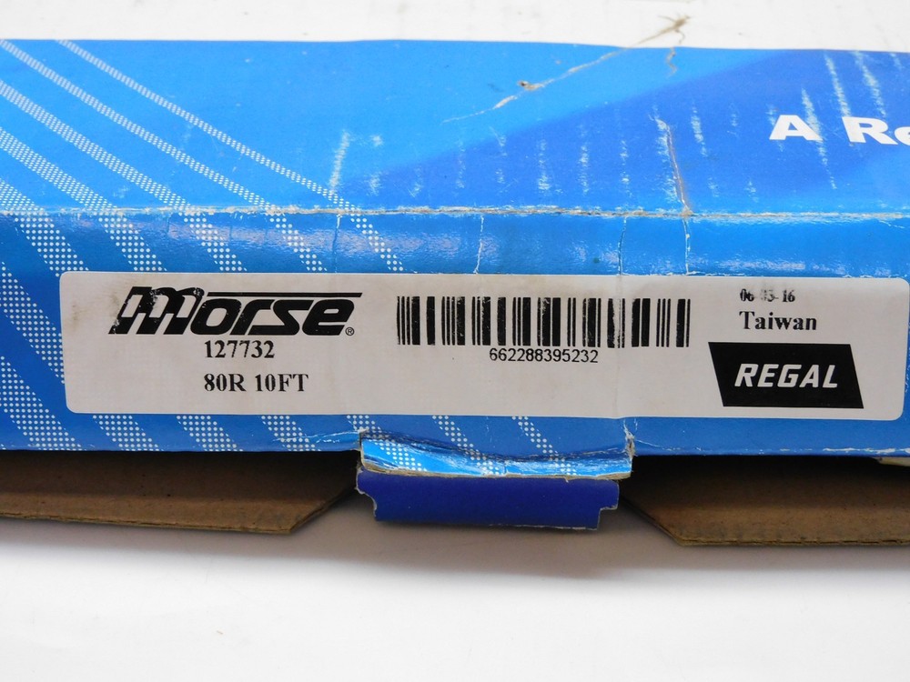 MORSE 127732 CHAIN 80R 10'FT W/ LINK