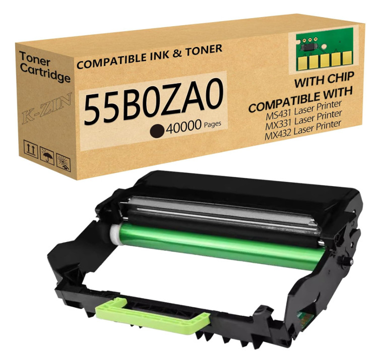 A10-55B0ZA0 Imaging Drum Unit for Lexmark MS331 MS431 MX431 Printer Replacement