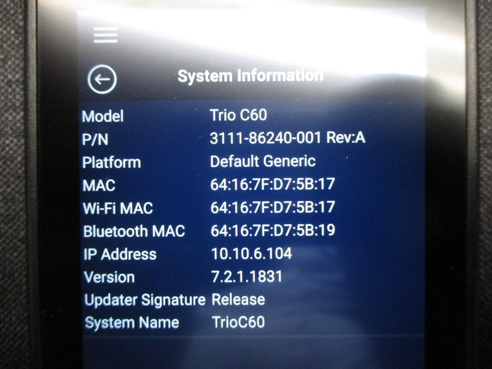 Polycom Trio C60 IP Bluetooth Conference Phone Touch Display