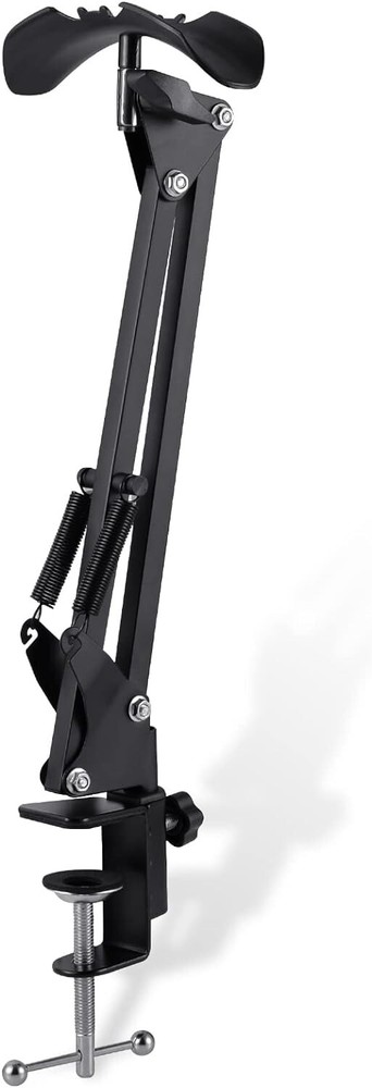 Cloolc Desktop Adjustable Headset Stand, Black