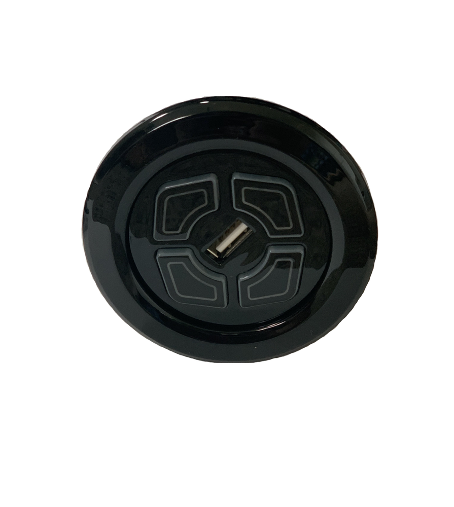 Mulin Electric Switch - MLSK60-A Left (L) 4 Button Power Recliner Switch + USB