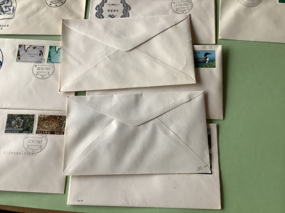 Iceland first day covers 11 items Ref A1928