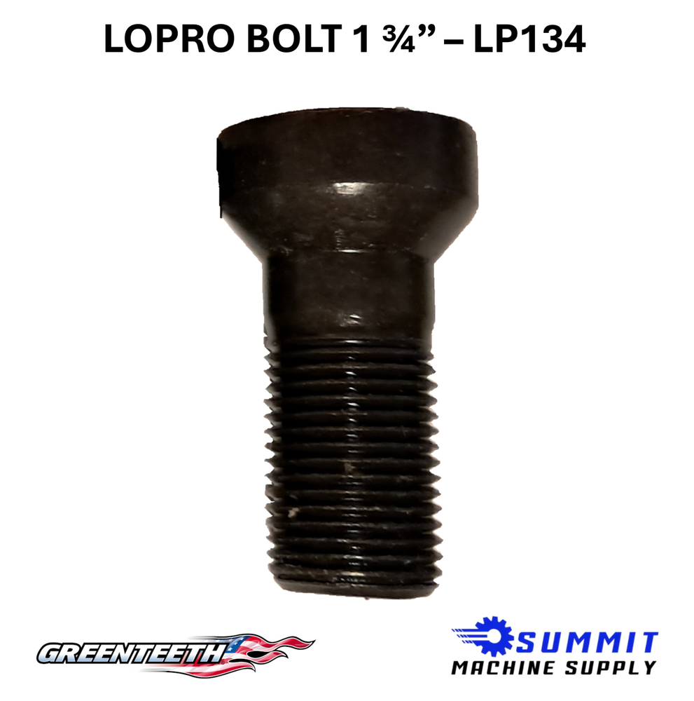 1 3/4" LO PRO BOLT GREENTEETH P/N LP 134 12 PACK