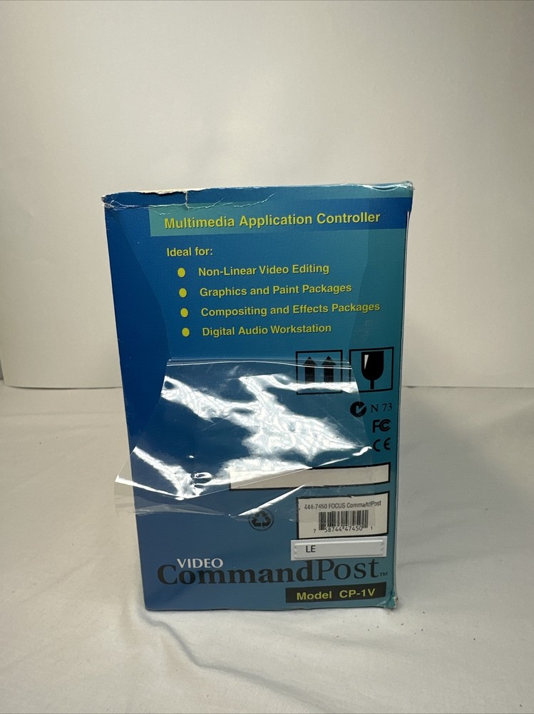 FOCUS COMMAND POST CP1 CP-1 MEDIA CONTROLLER W/ USB CONNECTOR CABLE HT-39 SEALED