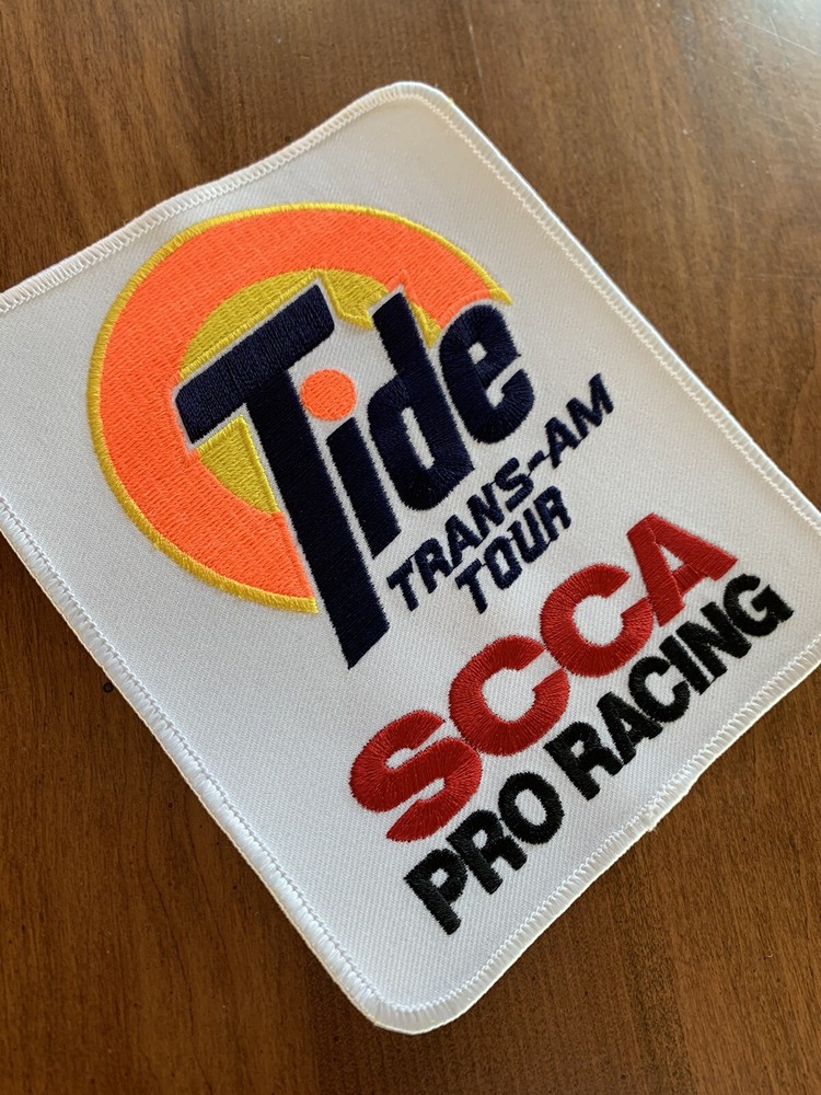Vintage SCCA Patch Tide Trans-Am Tour Patch Racing Patch SCCA Pro Racing Patch