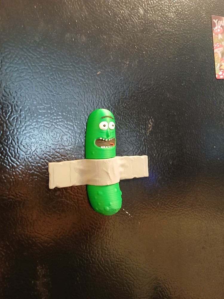 Pickle Rick Fridge Magnet