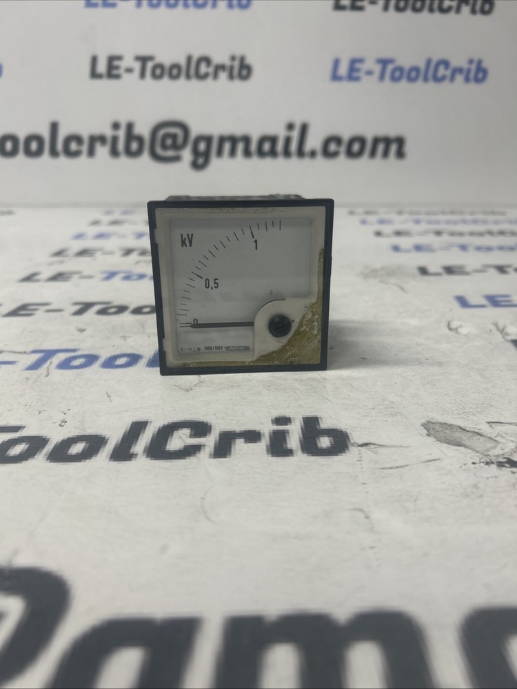 analog kilovolt meter PQ 72 k K174