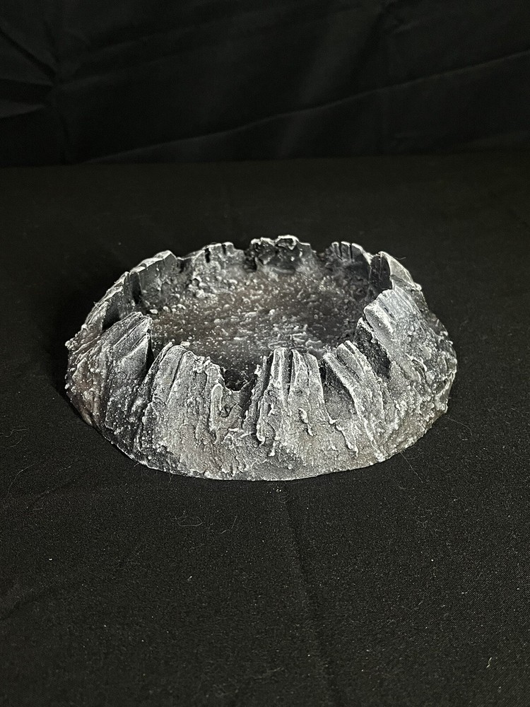 Wargaming Blast Craters Terrain Set Fully Painted Compatible With Warhammer 40k