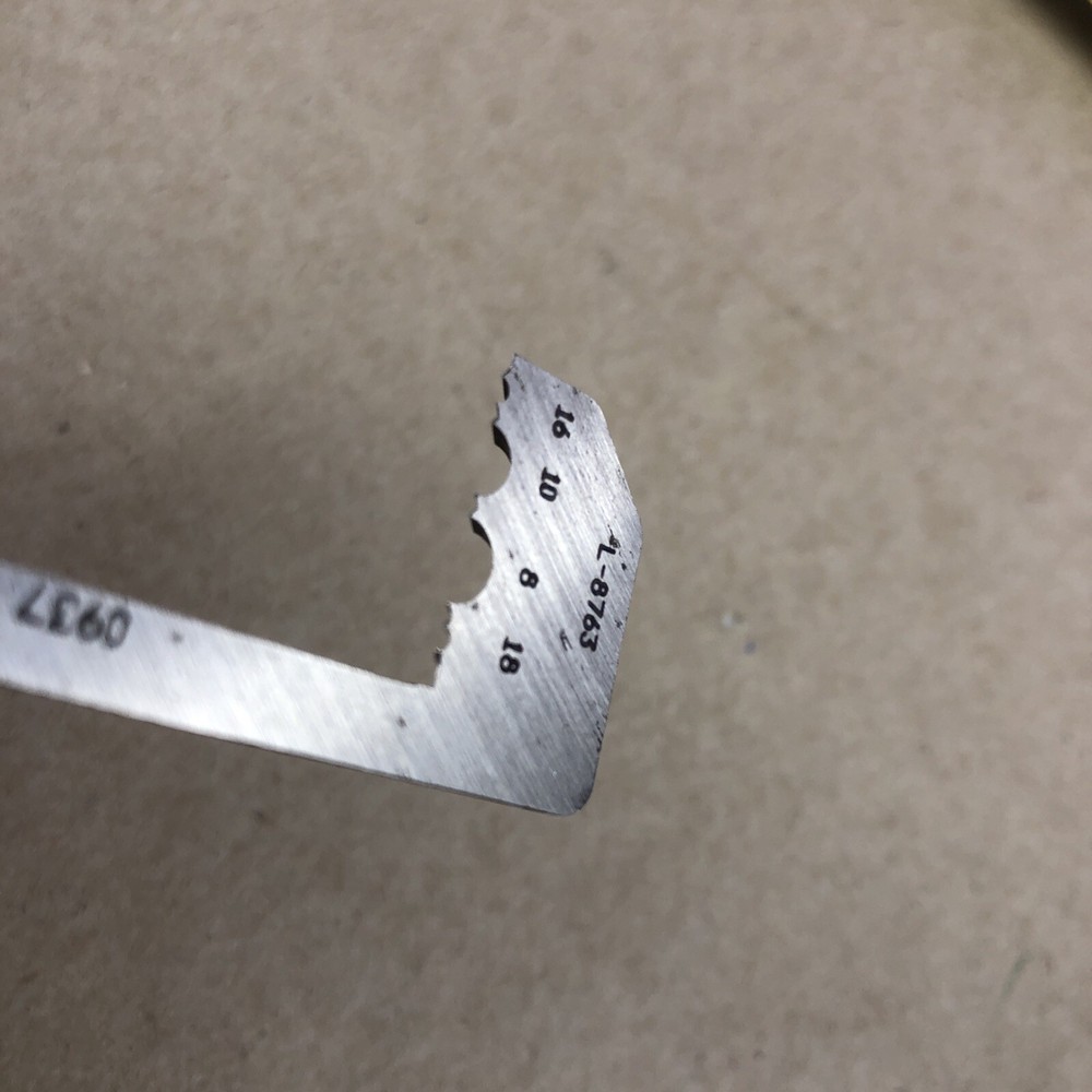 Ideal L-8763 Stripmaster Upper Blade ONLY for 45-099