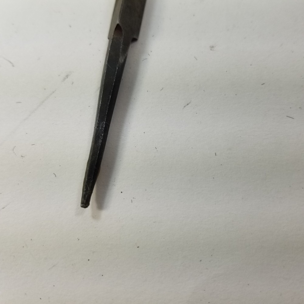 Antique Vintage Disston Triangular File Tool