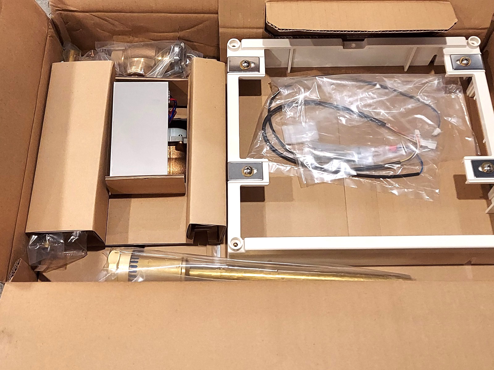 TOTO TEU2LA11#SS EcoPower 0.5 GPF Automatic Concealed Urinal Flush Valve NEW