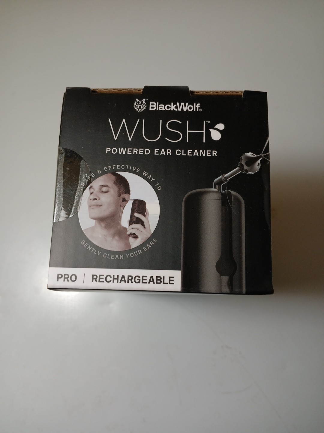 Wush Powered Ear Cleaner Pro Rechargeable Wax Remover And Irrigation Triple Jet
