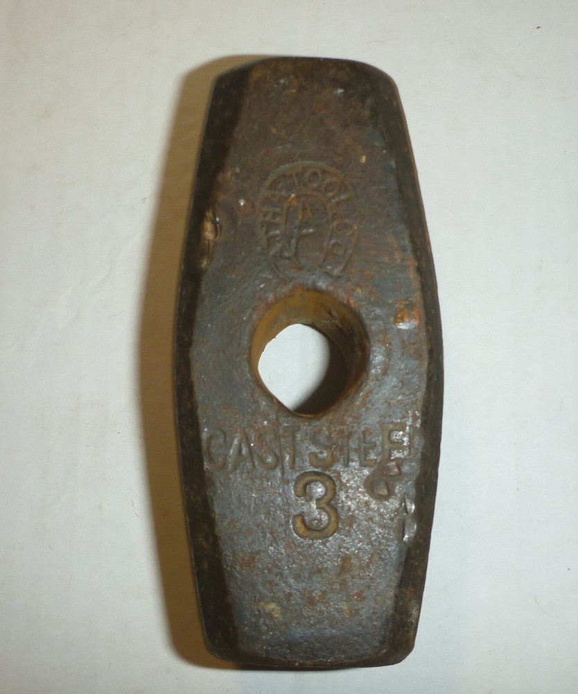 Vintage Atha 3 lb Blacksmith Sledge Hammer Head