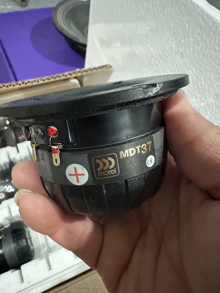 Morel MDT 37 Soft Dome Tweeter