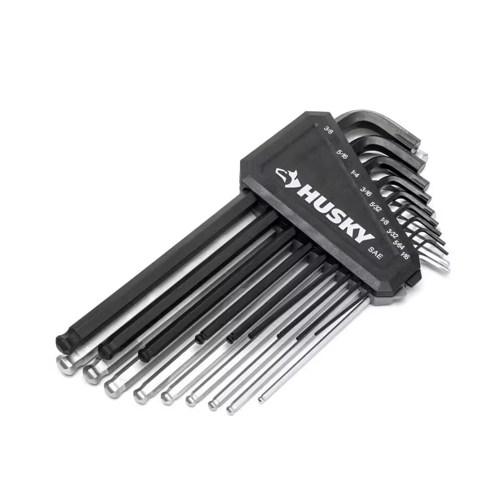 BITE Sae/Metric Non-Slip Hex Key Set (18-Piece)
