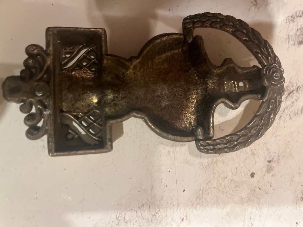 SOLID BRASS DOOR KNOCKER