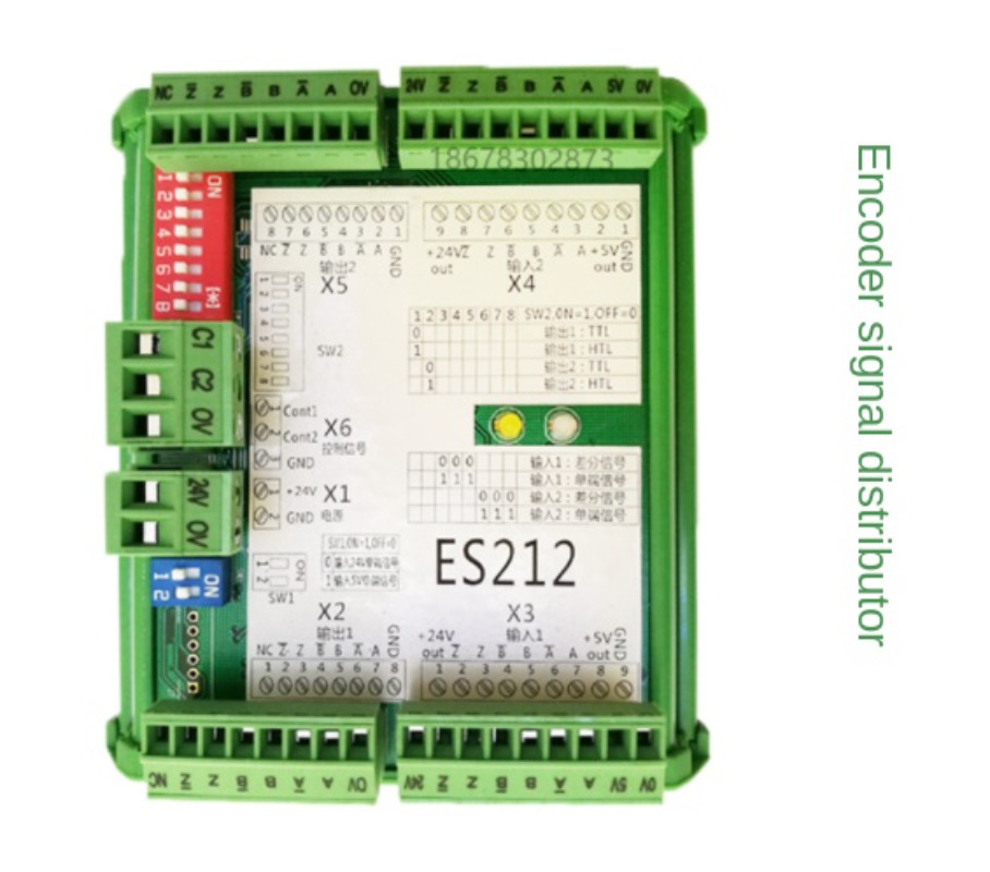 1PCS Pulse distributor GV210 GV204 GV470 471 encoder signal switching module