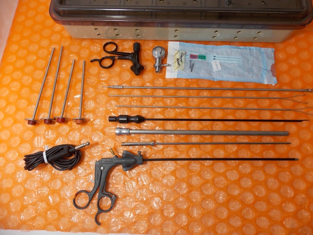 Stryker Multifunction Laparoscopic Forceps set with tray (LAM-2682)