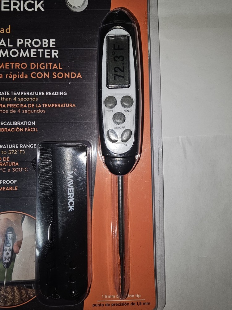 Maverick Fast Read Digital Probe Thermometer 4 Second Read, Waterproof