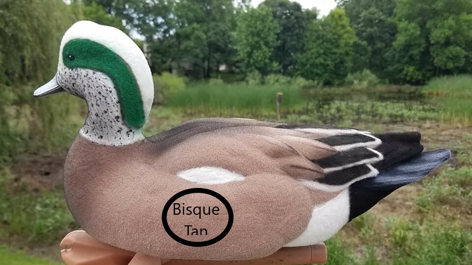 Bisque Tan Nylon Decoy Flocking 1 Pound