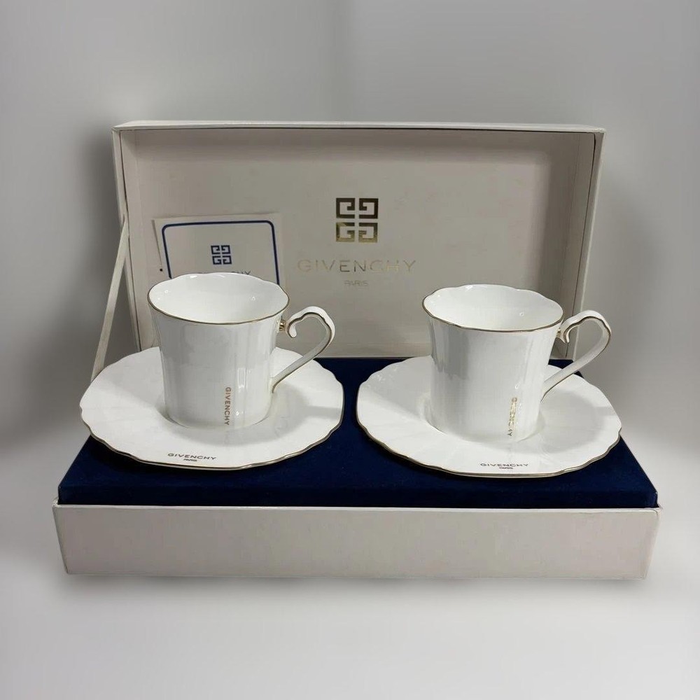 Givenchy Cup Saucer Pair Set