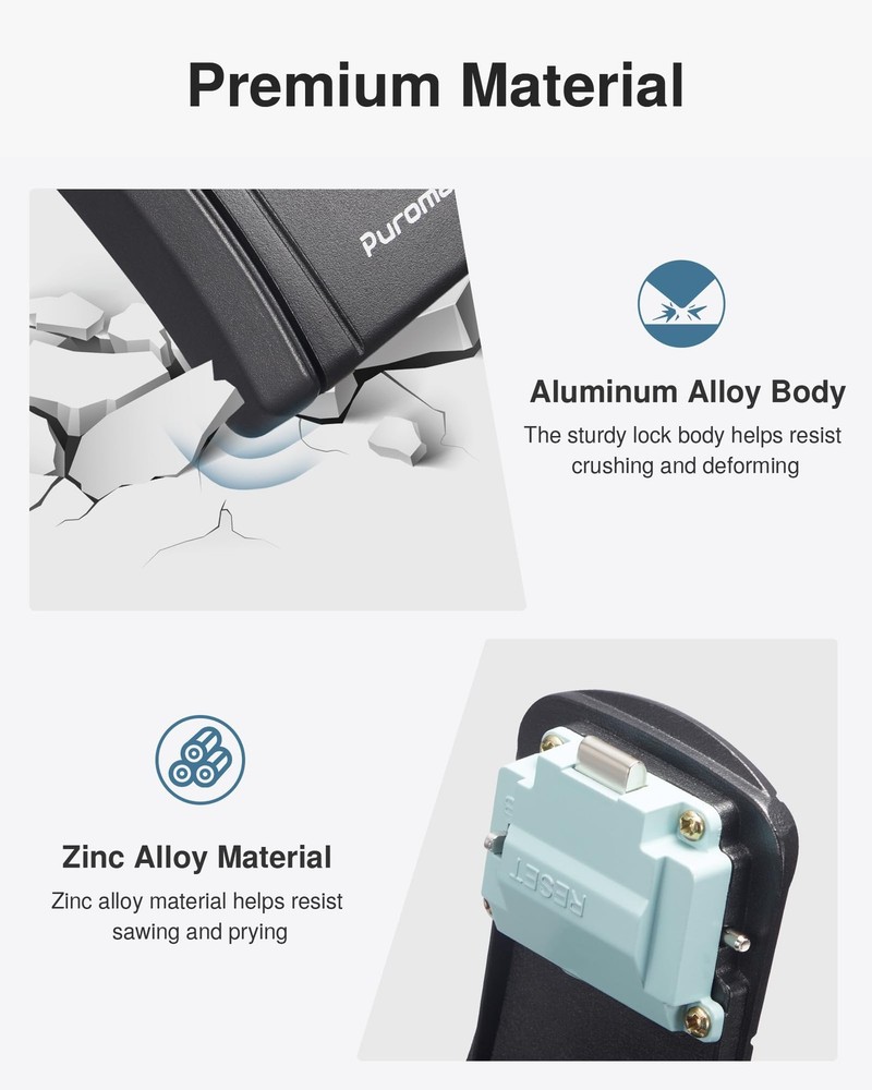 Key Lock Box Combination Wall Mounted Key Storage Box Resettable Code