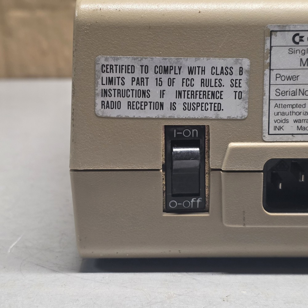 Commodore 1541 Floppy Disk Drive For Commodore 64 C64 VIC-20 Untested