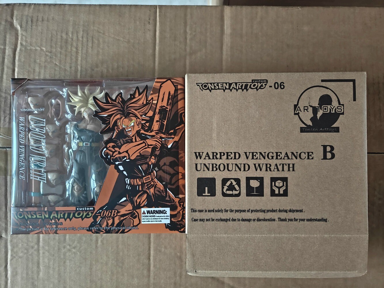 TONSENARTTOYS 06B Dragon Ball Warped Vengeance Unbound Wrath Trunks IN STOCK